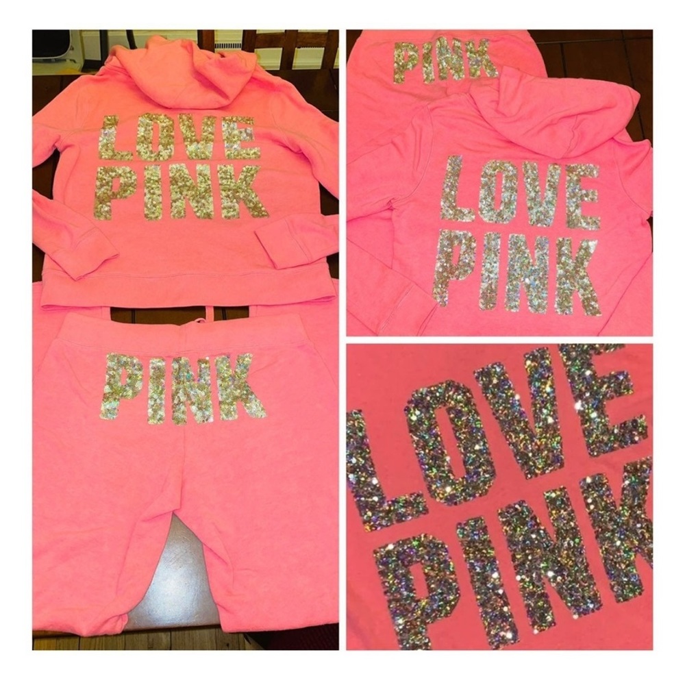 VS sequin coral set